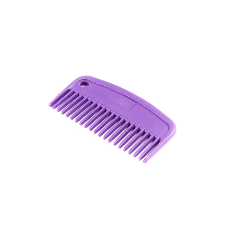 Shires Large Plastic Mane Comb - Purple